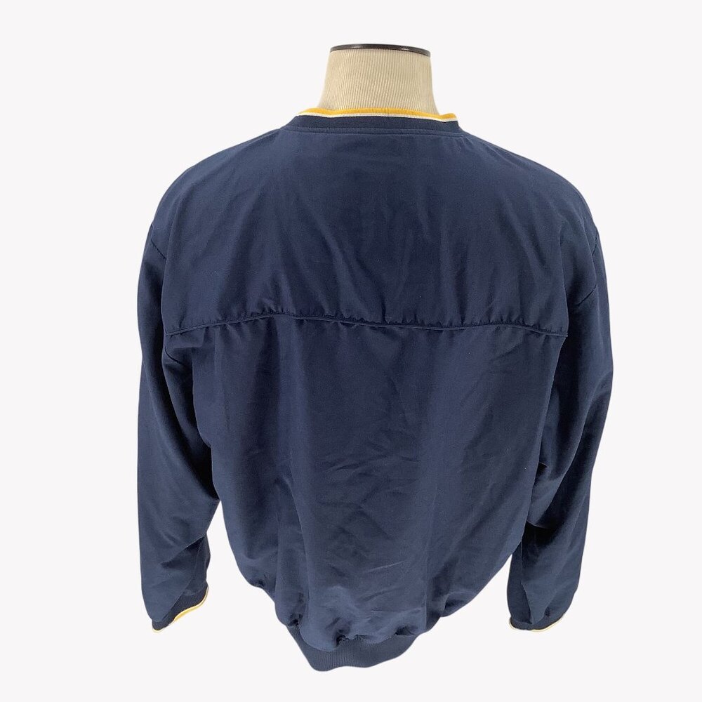 West Virginia Navy Blue Pullover Jacket XL Colosseum Athletics Polyester Lined - Picture 7 of 7